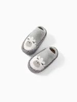 calcetines antideslizantes bebé animal print Gris
