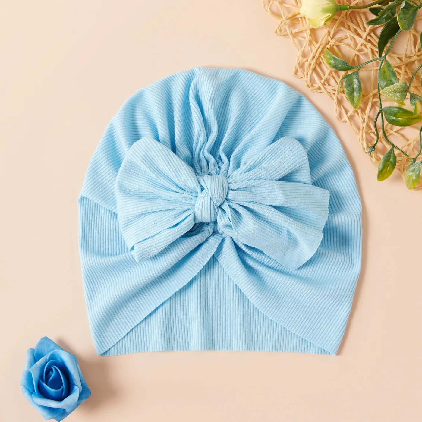 Baby / Toddler Bowknot Hat Light Blue
