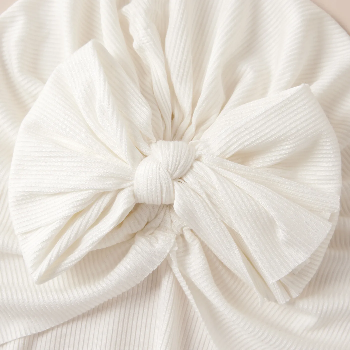 Baby / Toddler Bowknot Hat White image 4