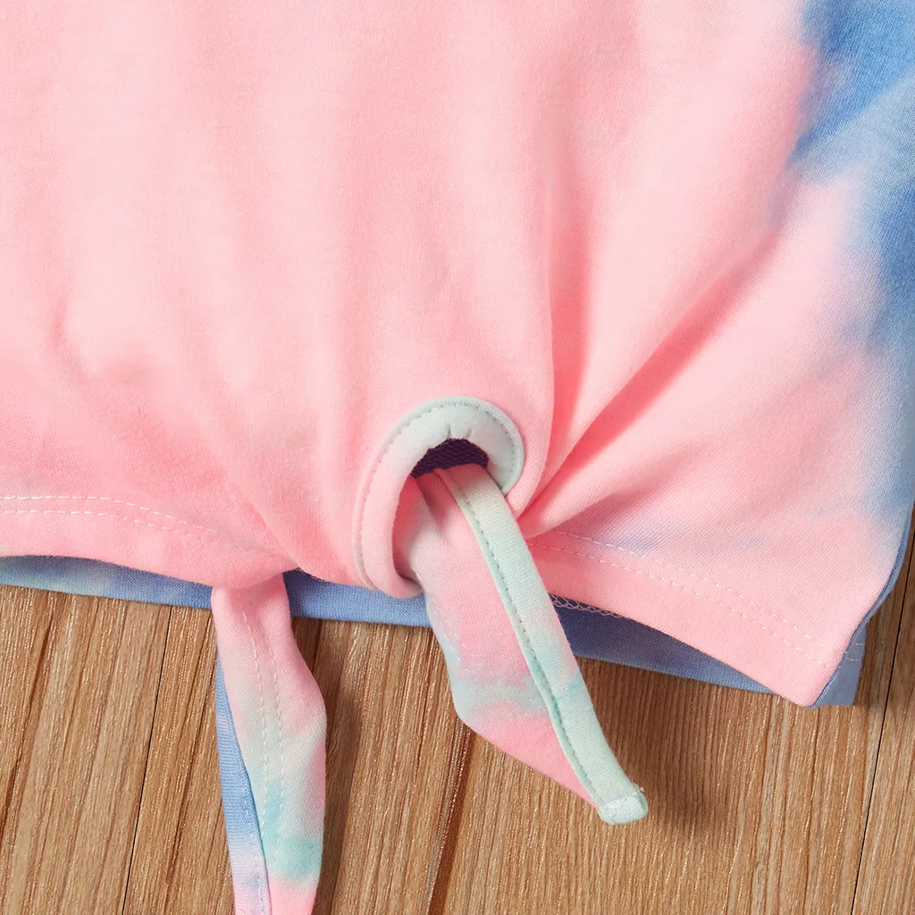 Baby Unisex Tie Dye Sets Blue image 4