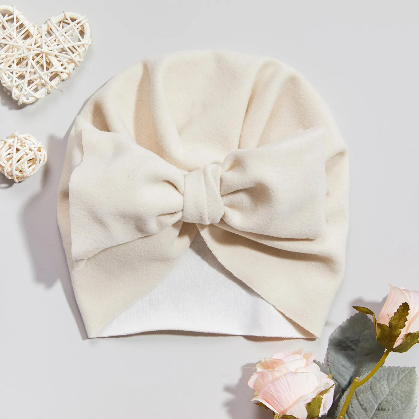 Baby / Toddler Solid Bowknot Hat  big image 1