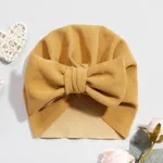 fester Bowknot-Hut für Babys/Kleinkinder Ingwer