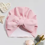 fester Bowknot-Hut für Babys/Kleinkinder Hell rosa