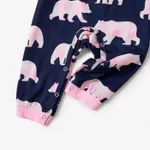 Christmas Family Matching Bear Print Long-sleeve Pajamas Sets(Flame resistant)  image 5