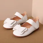  Toddler and Kids Bow Decor Solid Color Velcro Shoes  image 5