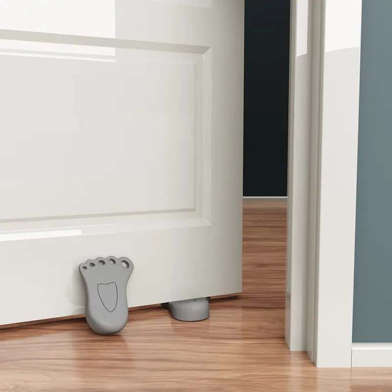 Set 9 Fermaporte In Schiuma EVA - Antipizzicamento Per Bambini E Animali, Trasparente