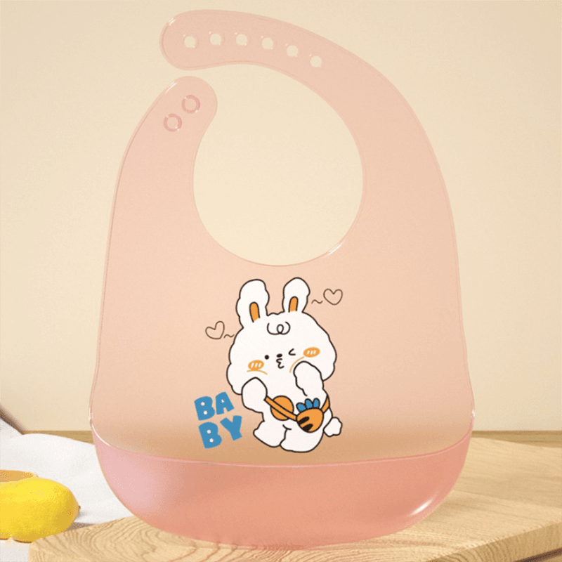 

Waterproof Silicone Baby Bib - Preventing Stains and Spills during Mealtime