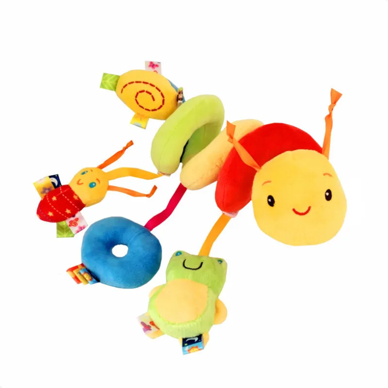 Baby Cute Cot Hanging Caterpillar Plush Toy Multi-color big image 1