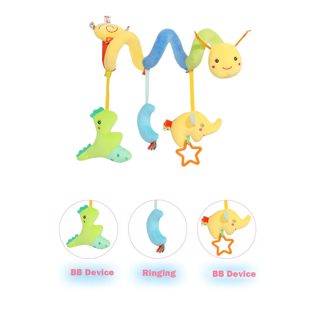 Baby Cute Cot Hanging Caterpillar Plush Toy  image 4