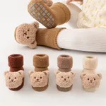 Baby/toddler likes Cute doll terry thick mid-tube non-slip toddler socks  image 5