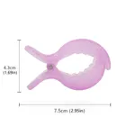 Multipurpose Large Plastic Clips for Baby Stroller, Carrying Basket, Blanket Cover Pink