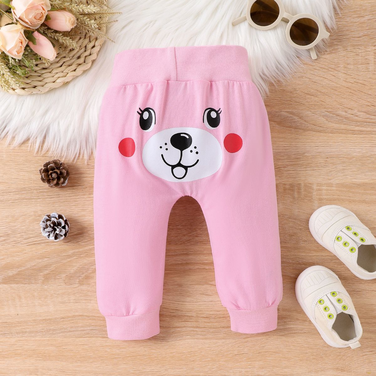 Baby Boy/Girl Childlike Bear Casual Pant