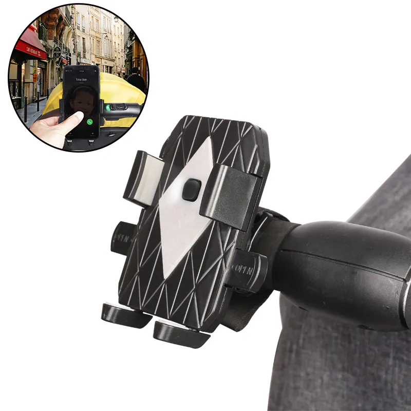 Versatile Baby Stroller and Bicycle Phone Holder