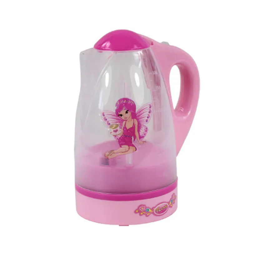 Mini Kitchen Set para Meninas: Mini Eletrodomésticos para Role-Play Feminino rosa branco image 4
