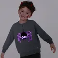 Go-Glow Illuminating Sweatshirt with Light Up Spider Including Controller (Built-In Battery) WARMGREY image 3