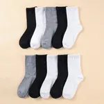 10er-Pack Kleinkinder/Kinder Basic Socken für die Wadenmitte  image 3