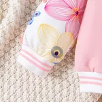 2PCS Baby Girl  Fabric Flower Design Casual Long Sleeve Set
  image 3