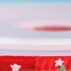 Christmas Gift Ribbon - Snowflake Satin Ribbon for Packaging Color-A