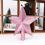 الفردية الوردي شجرة عيد الميلاد توبر خمسة النجوم حزب الديكور   image 3
