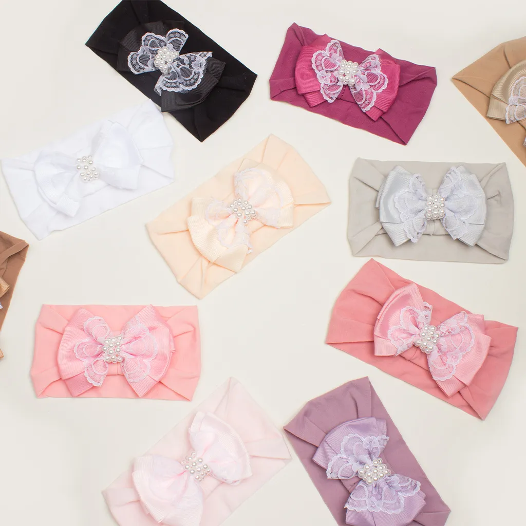 Bebê/criança Sweet Fashion headband arco Branco image 3