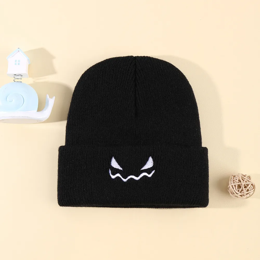 Baby/toddler Childlike Halloween expression cartoon pattern hat big image 4