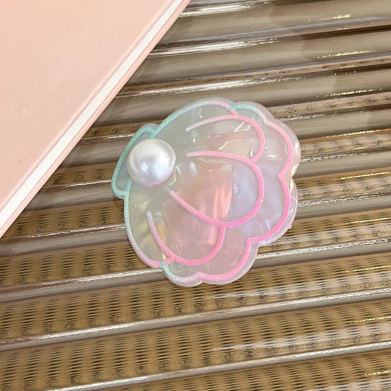 Adult/Children likes Symphony starfish pearl shell delicate hair clip Green