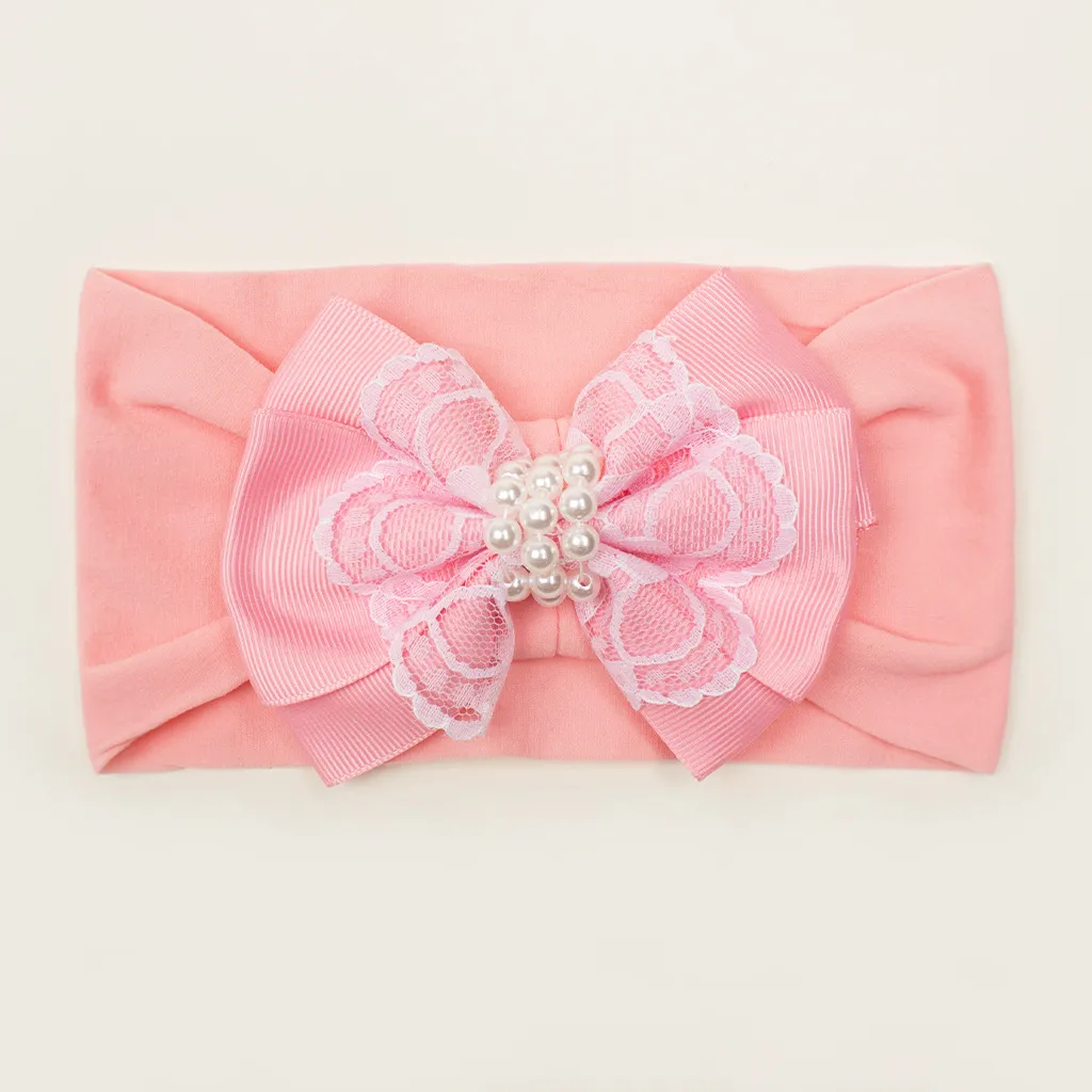 Bebê/criança Sweet Fashion headband arco Rosa escuro