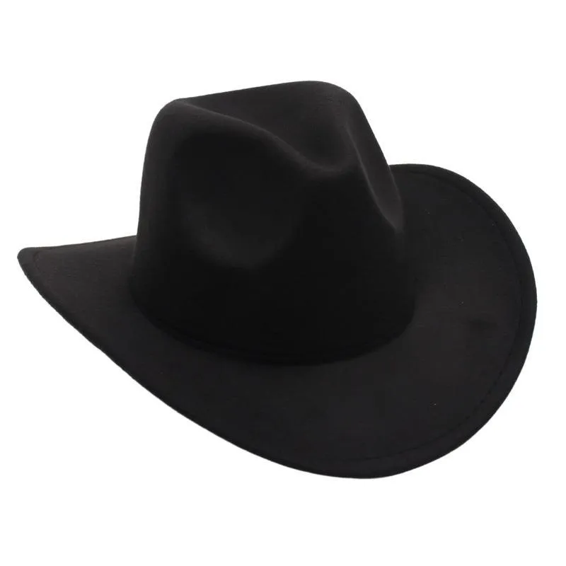 Chapéus Clássicos para Crianças e Conjunto de Lenços Preto big image 1