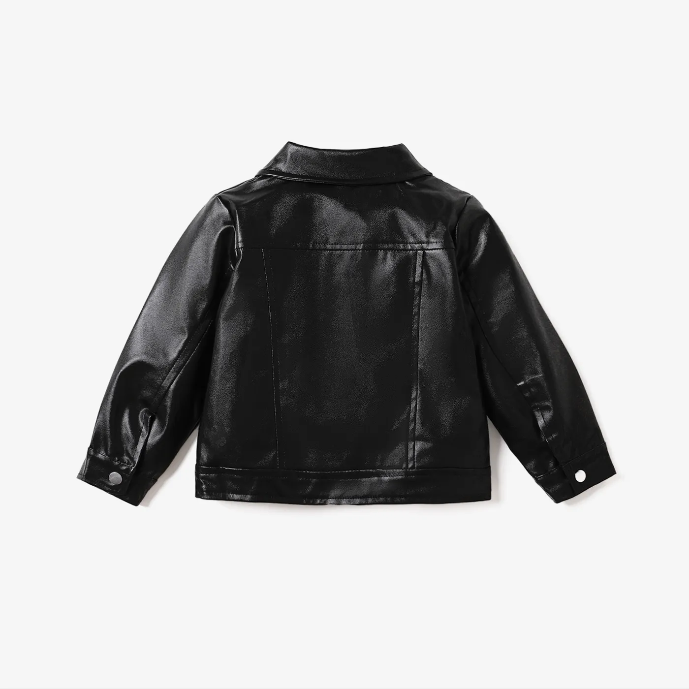 Toddler Boy/Girl  Solid Color Avant-garde Zipper Jacket   image 6