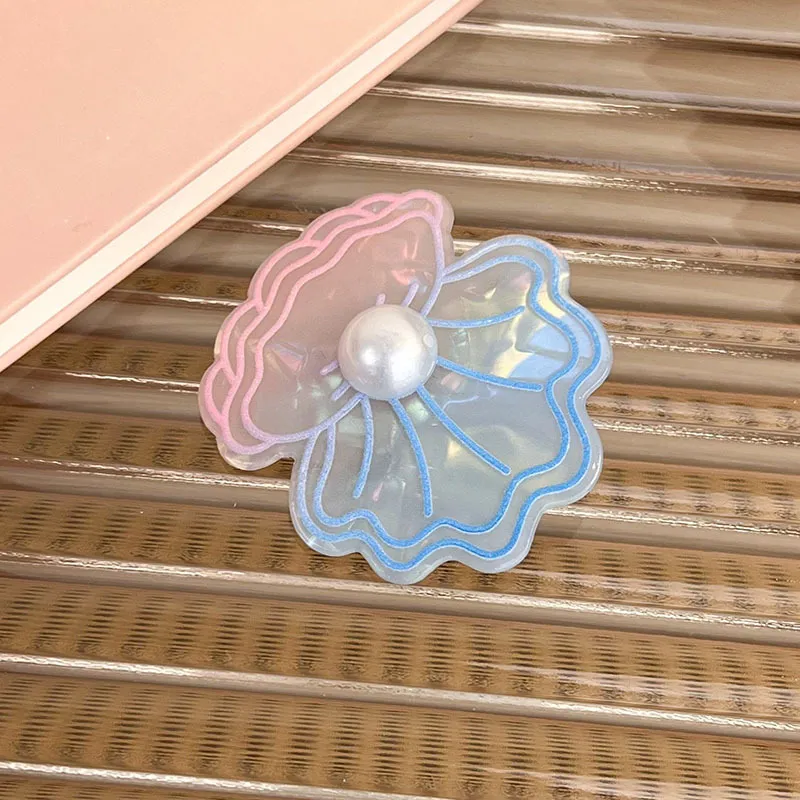 Adult/Children likes Symphony starfish pearl shell delicate hair clip Blue big image 1