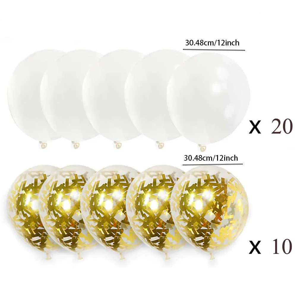 Conjunto de balões de 30 peças para decoração de festa  big image 1