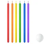 DIY Birthday Party and Holiday Party Rainbow Balloon Set 104 Pieces  image 4