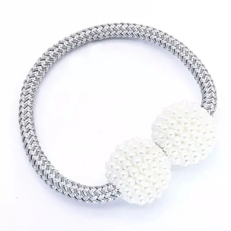 2-Pack Magnetic Curtain Tiebacks  big image 1