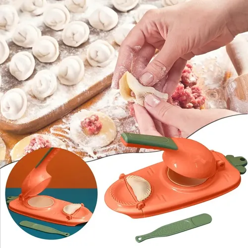 Dumpling Wrapper Mold Set with Dumpling Maker