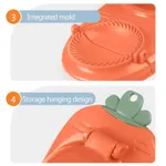 Dumpling Wrapper Mold Set with Dumpling Maker Orange image 2
