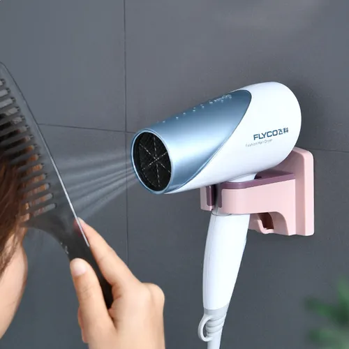 Single-Unit Hair Dryer Holder - No Drill