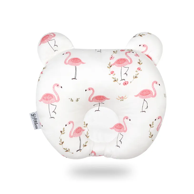Baby Neck Support Breathable Shaping Pillow Pink