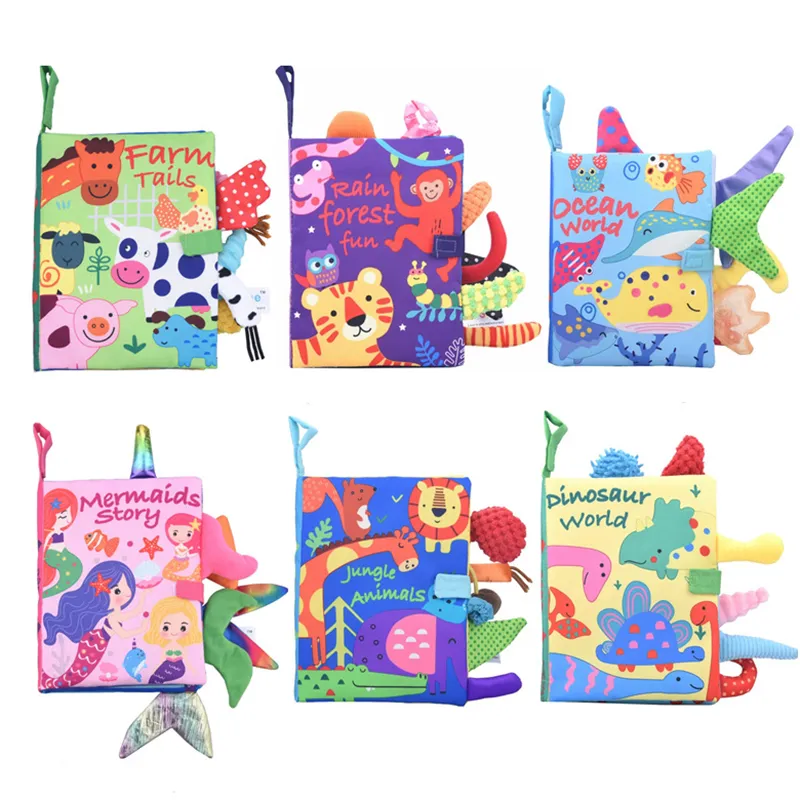 Tear-Proof 3D Cloth Books for Early Learning and Infant Playtime  big image 3