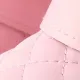 Botas de nieve con cremallera para niños y niñas - Diseño unisex a la moda de color sólido. Rosa oscuro