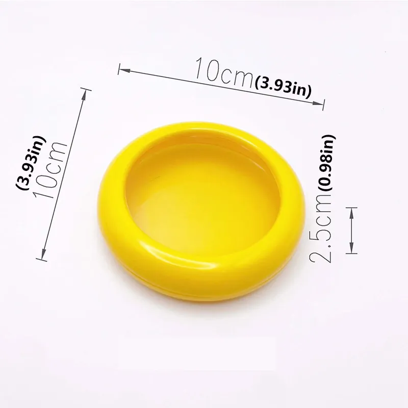Transparent Food Grade Preservation Cover for Fruits and Vegetables Yellow