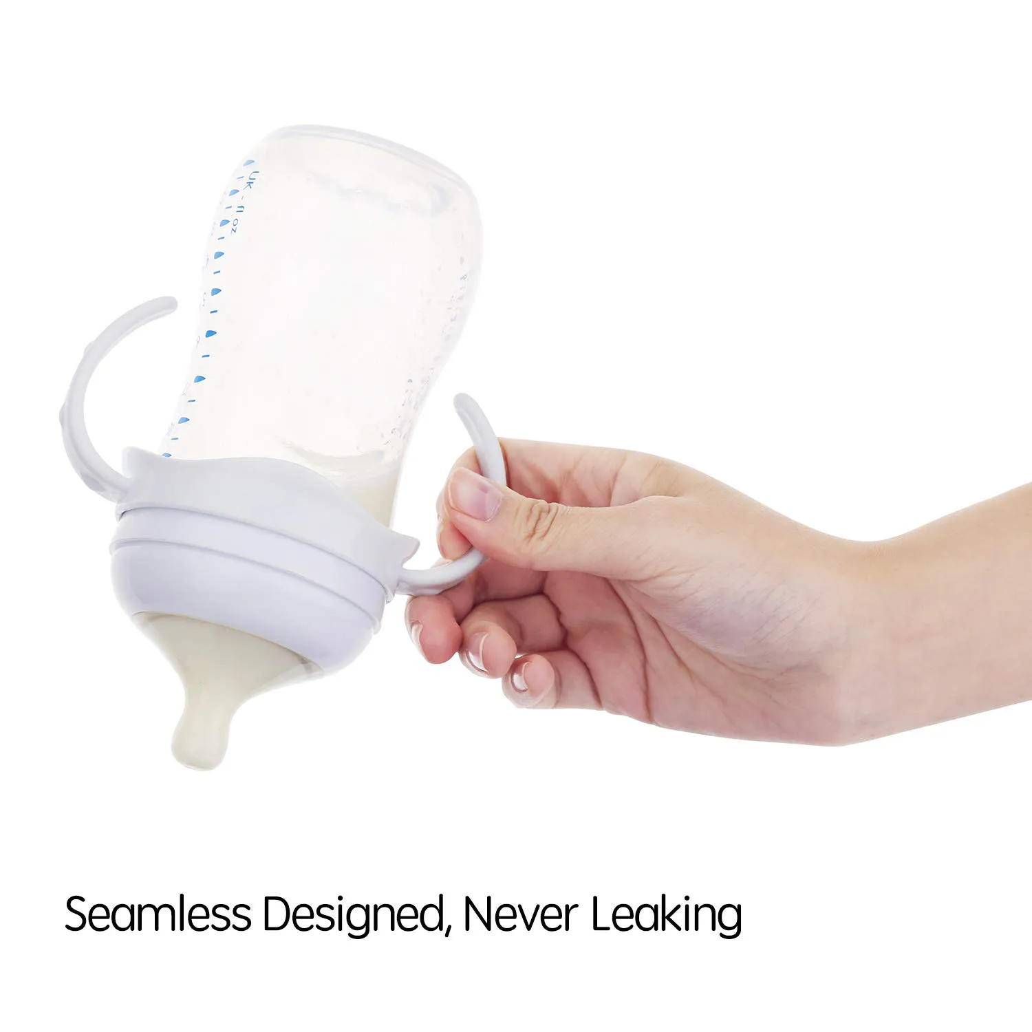 4 -pack Compatible Baby Bottle Handles for Natural Series Baby Bottle Holder  image 5