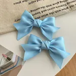 2-pack Sweet bow hairpin for Girl Blue