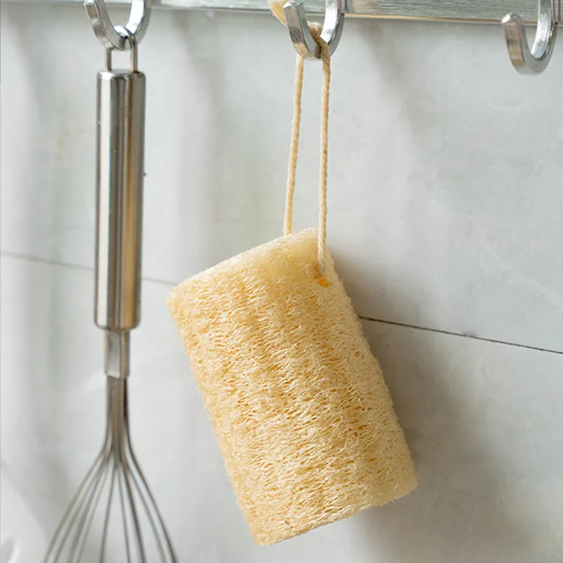 Natural Vegetable Fiber Loofah Scrubber for Kitchen Pots and Dishes  image 5