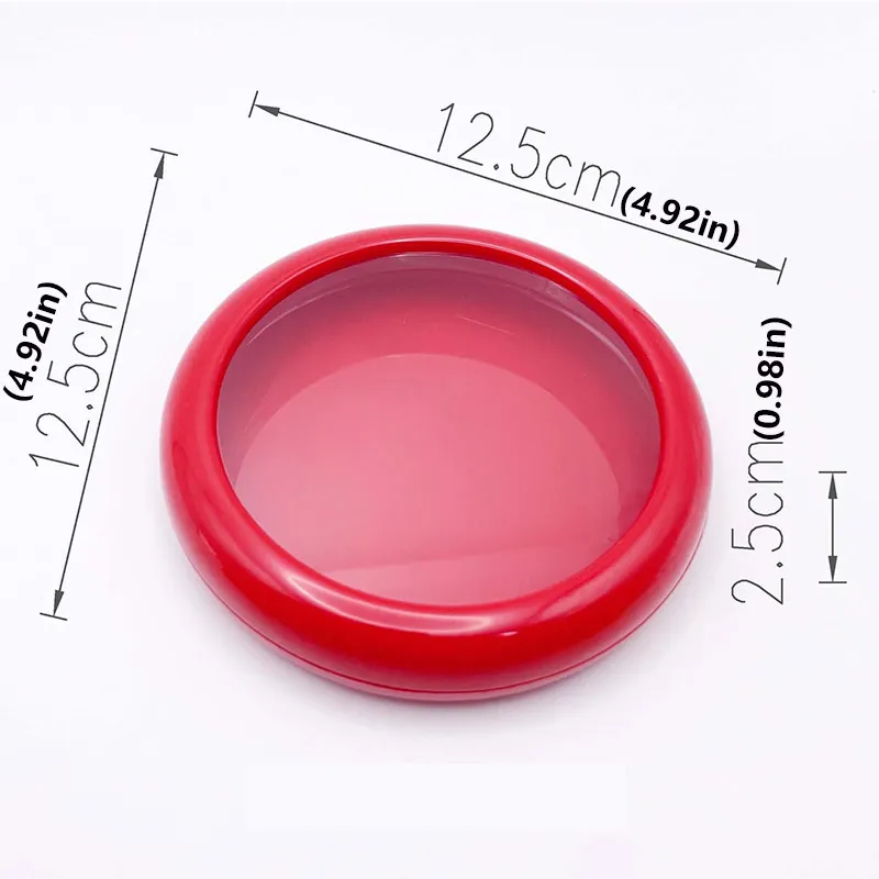 Transparent Food Grade Preservation Cover for Fruits and Vegetables Red big image 1