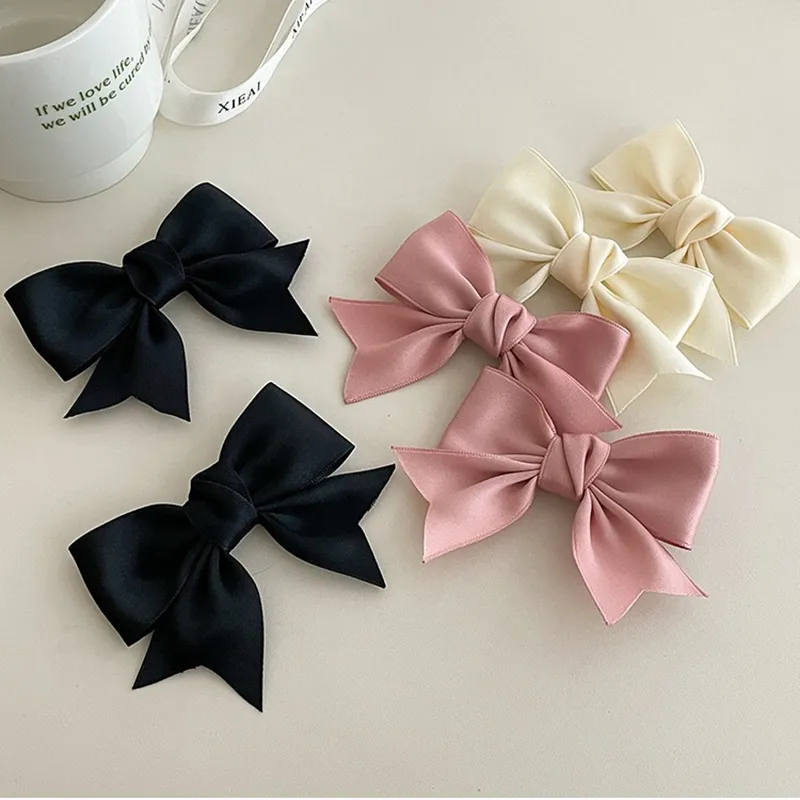 2-pack Sweet bow hairpin for Girl Black image 2