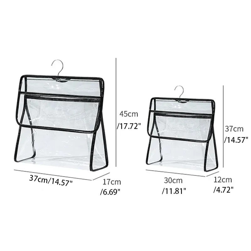 Waterproof PVC Bathroom Hanging Organizer For Clothes And Toiletries