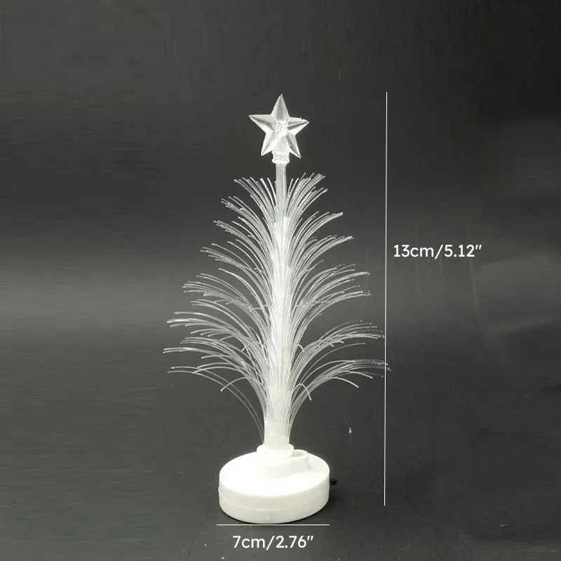 LED Color-Changing Fiber Optic Christmas Tree Decoration with Random Packaging  Color-A big image 1