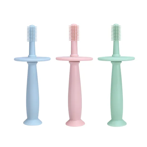 100% Food-Grade Silicone Baby Toothbrush