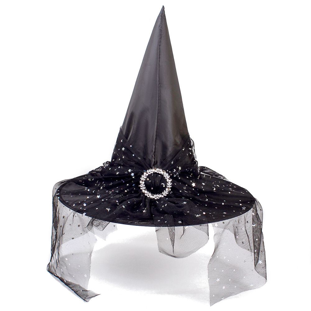 

Kids/adult likes Halloween Dress Up Velvet Witch Hat