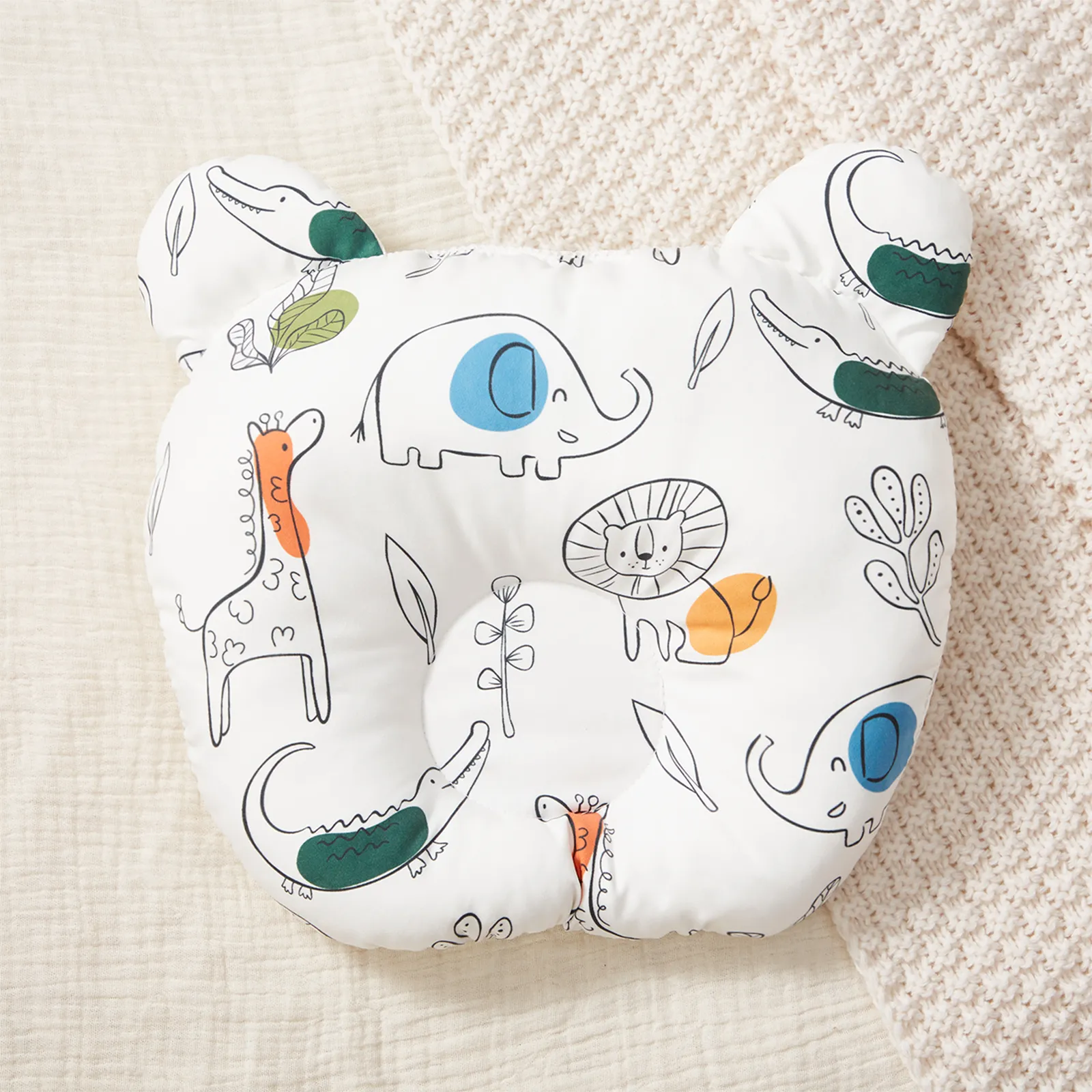 Baby Neck Support Breathable Shaping Pillow Multi-color